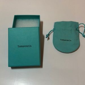 Tiffany & Co gift box and  jewelry bag